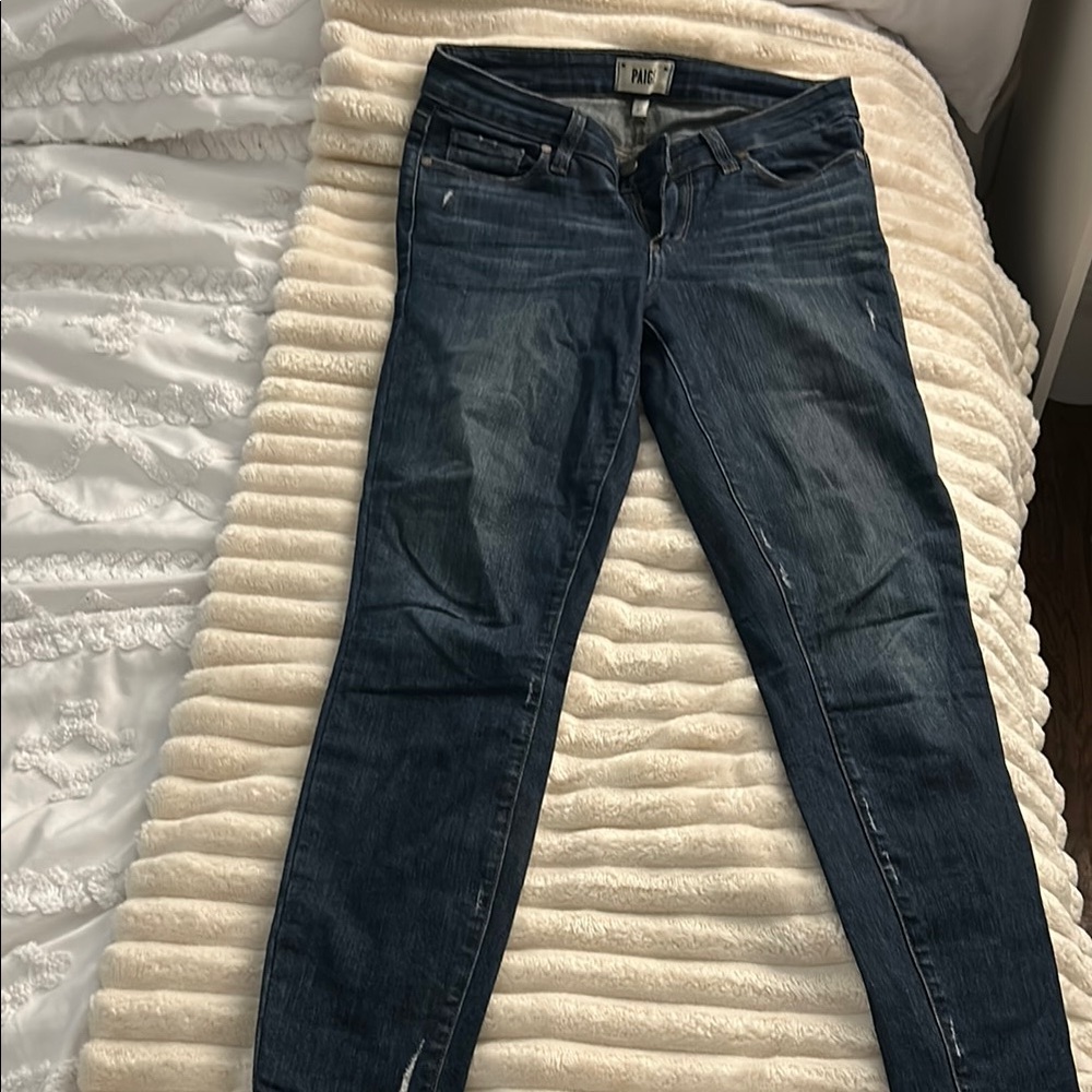 PAIGE Women's Blue Jeans